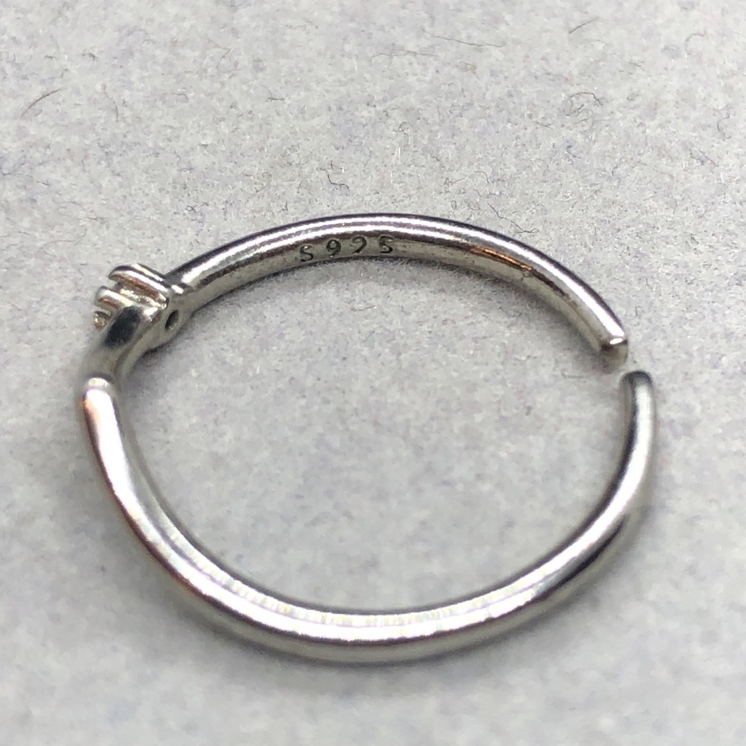 即決 S925 シルバー リング 指輪 9号 レディースのアクセサリー(リング(指輪))の商品写真