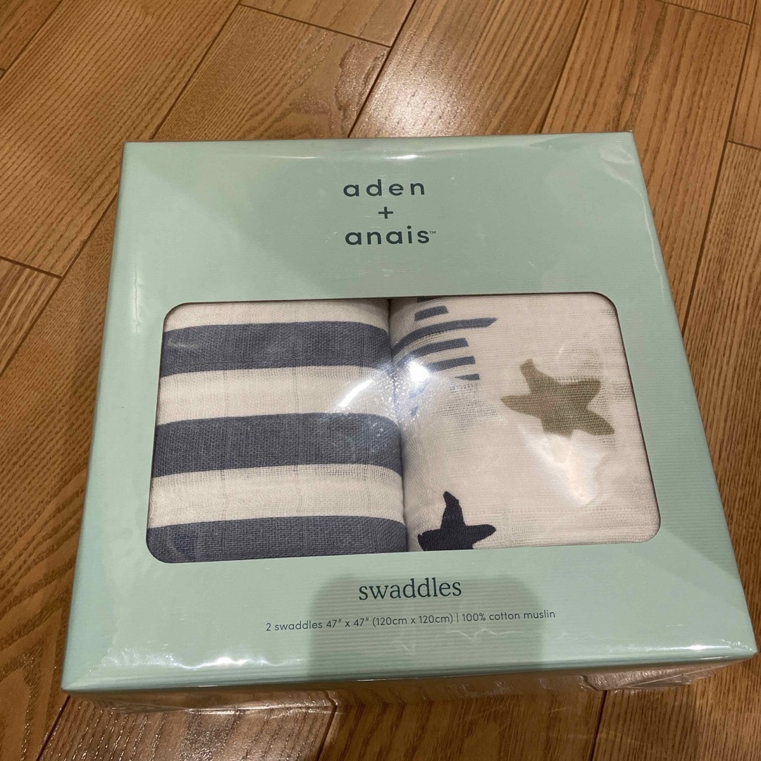 aden+anais(エイデンアンドアネイ)のaden anais おくるみ　ガーゼケット　swaddles キッズ/ベビー/マタニティのこども用ファッション小物(おくるみ/ブランケット)の商品写真