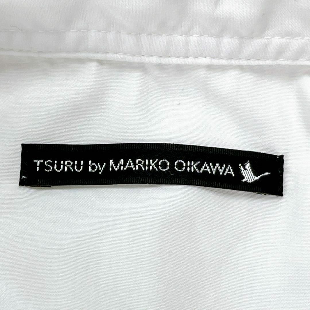 TSURU by Mariko Oikawa(ツルバイマリコオイカワ)の極美品 ツルバイマリコオイカワ tamara パール ブラウス ボリューム袖 f レディースのトップス(シャツ/ブラウス(長袖/七分))の商品写真