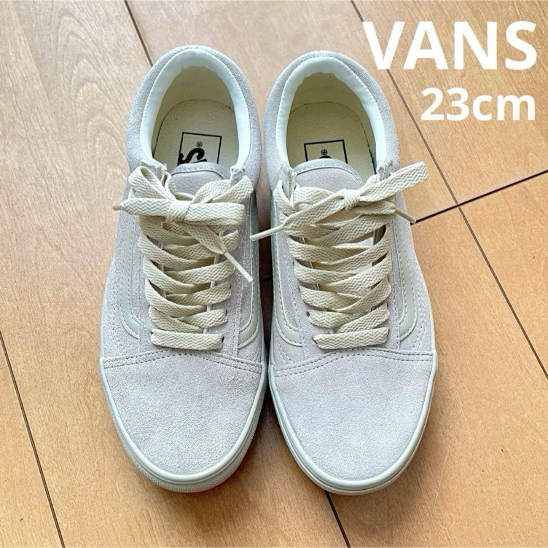 VANS(ヴァンズ)のVANS スニーカー レディース オールドスクールチャンキー ベージュ 23cm レディースの靴/シューズ(スニーカー)の商品写真