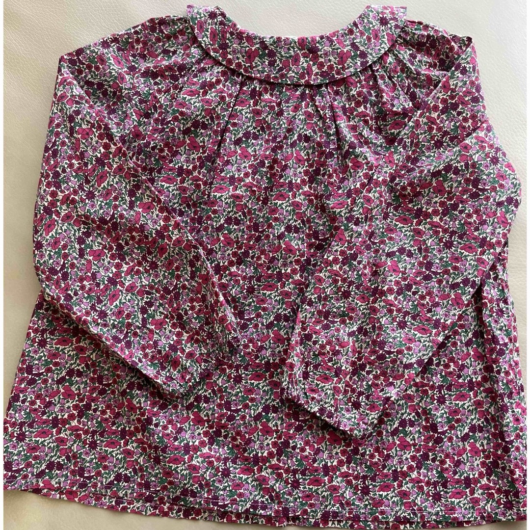 Bonpoint(ボンポワン)のボントン　ブラウス　6ans キッズ/ベビー/マタニティのキッズ服女の子用(90cm~)(ブラウス)の商品写真