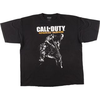 古着 CALL OF DUTY ADVANCED WARFARE プリントTシャツ メンズXXL /eaa445894(Tシャツ/カットソー(半袖/袖なし))