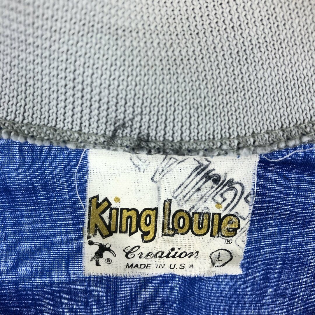 古着 70年代 キングルイ King Louie creation オープンカラー ボウリングシャツ USA製 メンズL ヴィンテージ /eaa446730 メンズのトップス(シャツ)の商品写真