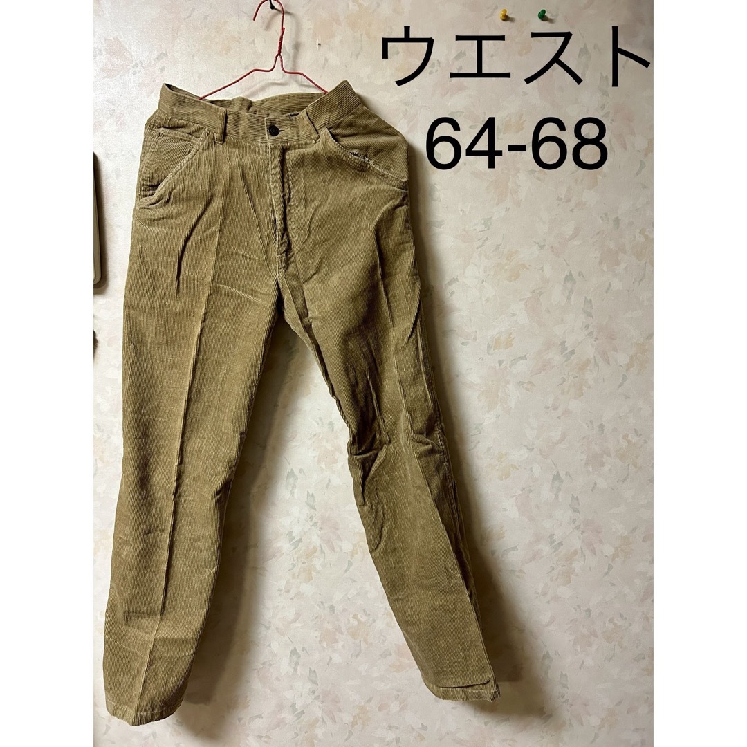 メンズ　コーデュロイパンツ　ベージュ　64-68 メンズのパンツ(その他)の商品写真