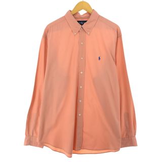 ラルフローレン(Ralph Lauren)の古着 ラルフローレン Ralph Lauren CLASSIC FIT 長袖 ボタンダウンシャツ メンズXXL /eaa441245(シャツ)