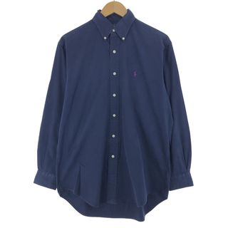 ラルフローレン(Ralph Lauren)の古着 ラルフローレン Ralph Lauren BLAKE 長袖 ボタンダウンシャツ メンズS /eaa441246(シャツ)