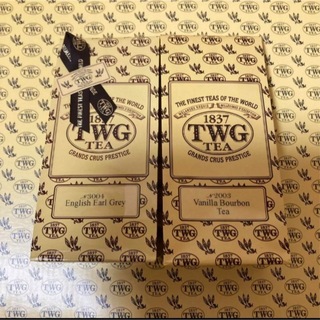 【TWG】バニラブルボンティーとイングリッシュアールグレイのセット(茶)