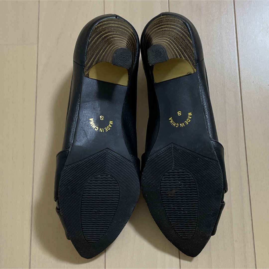 ☆美品☆ ハイヒール パンプス 黒 Sサイズ 22.5cm レディースの靴/シューズ(ハイヒール/パンプス)の商品写真