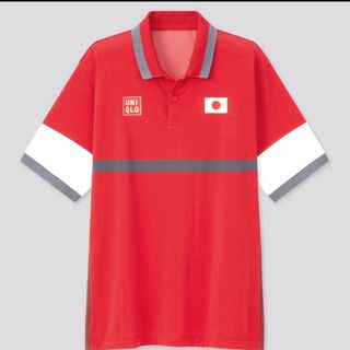 ユニクロ(UNIQLO)の新品タグ付●ユニクロ ポロシャツ 錦織圭 2020 TOKYO五輪モデル L(ポロシャツ)