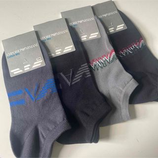 エンポリオアルマーニ(Emporio Armani)の104 エンポリオ　アルマーニ　靴下　スニーカーソックス　ブランド　メンズ　紳士(ソックス)