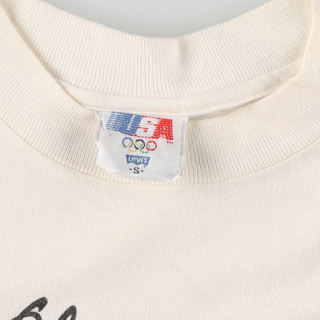 Levi's(リーバイス)の古着 80年代 リーバイス Levi's OLYMPIC オリンピック USAチーム サイクリング ロングTシャツ ロンT USA製 メンズS ヴィンテージ /eaa438574 メンズのトップス(Tシャツ/カットソー(半袖/袖なし))の商品写真