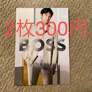 ボス(BOSS)の【2枚300円 即購入ok】 大谷翔平 BOSS ポストカード(スポーツ選手)