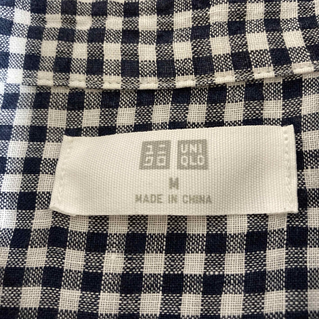 UNIQLO(ユニクロ)のユニクロ　麻100%シャツ レディースのトップス(シャツ/ブラウス(長袖/七分))の商品写真