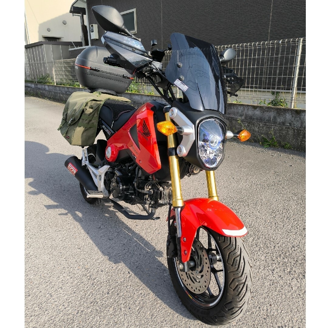 ホンダ(ホンダ)のグロム（GROM）ツーリング仕様 自動車/バイクのバイク(車体)の商品写真