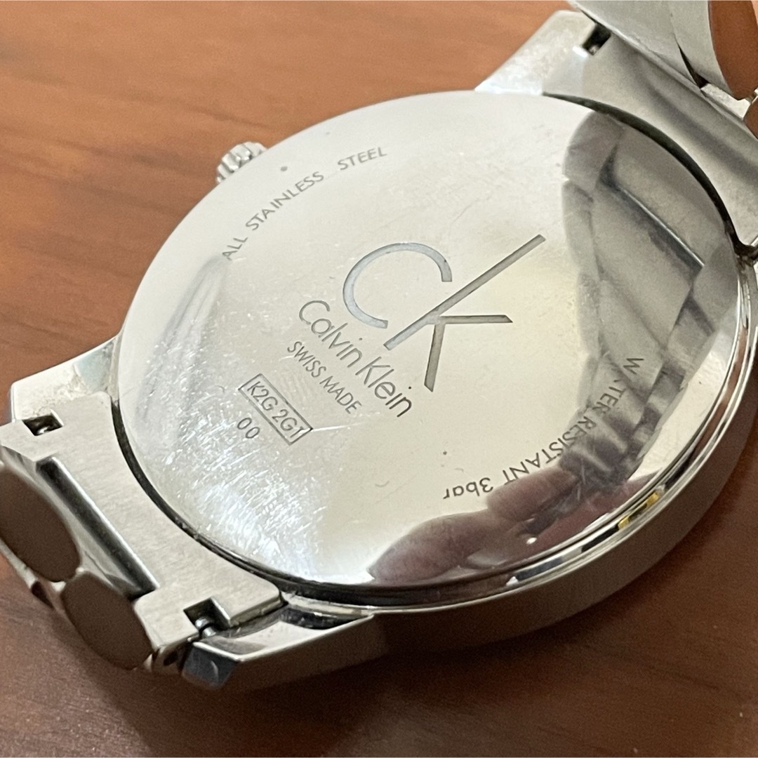 Calvin Klein(カルバンクライン)の【半額以下】カルバンクライン　CALVIN KLEIN 腕時計 シルバー メンズの時計(腕時計(アナログ))の商品写真