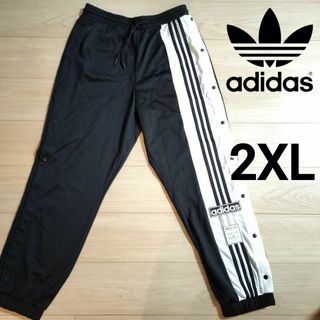 オリジナルス(Originals（adidas）)のアディダス 黒 アディブレイク スナップパンツ XOT ジャージ 中島健人着用(その他)