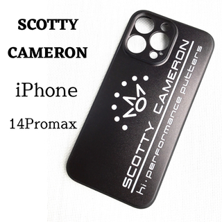 スコッティキャメロン(Scotty Cameron)の新品　スコッティキャメロン　iPhone14Promax　ケース　黒　パター(クラブ)