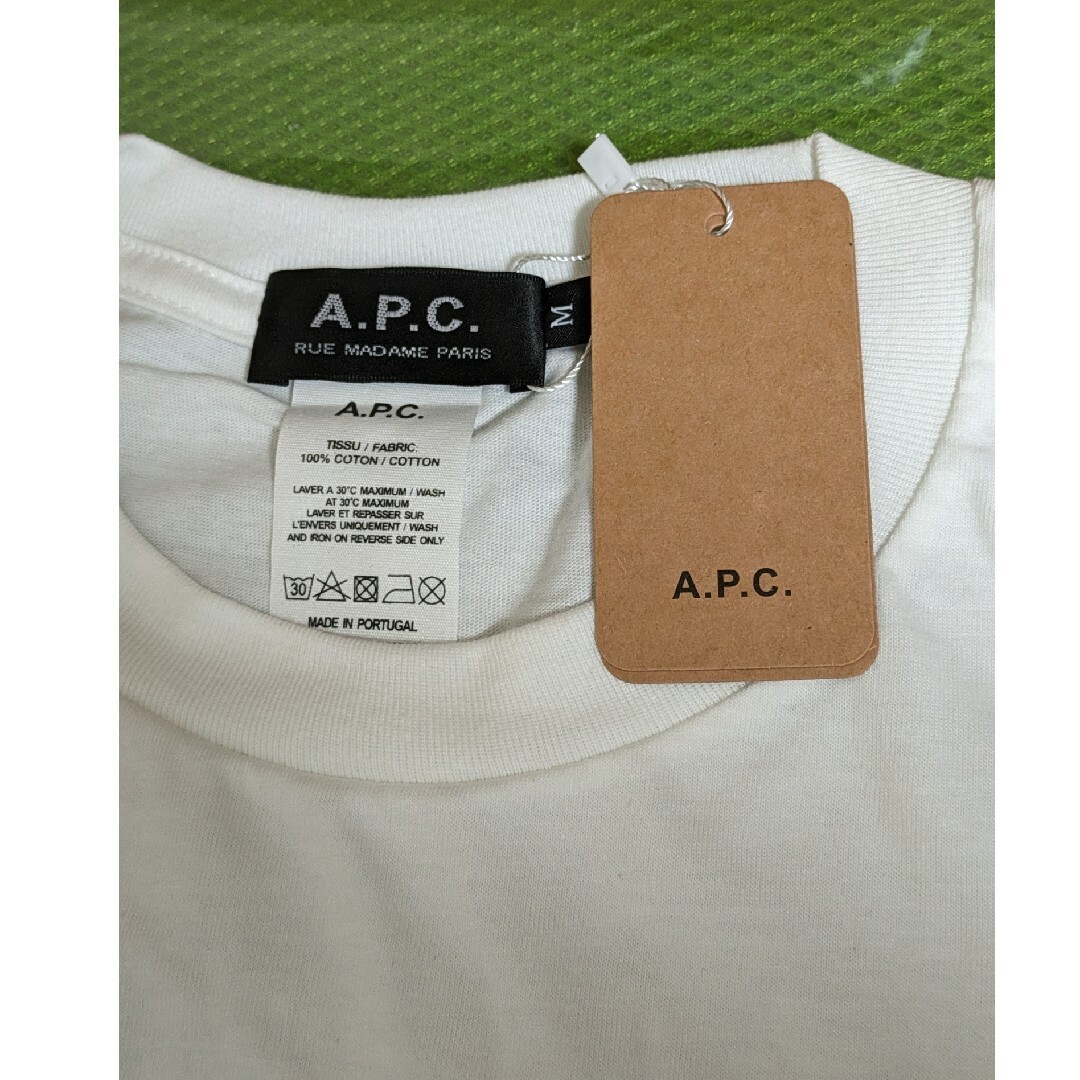 A.P.C(アーペーセー)の新品未使用A.P.C.（アーペーセー）Rue Madame 半袖Tシャツ メンズのトップス(Tシャツ/カットソー(半袖/袖なし))の商品写真