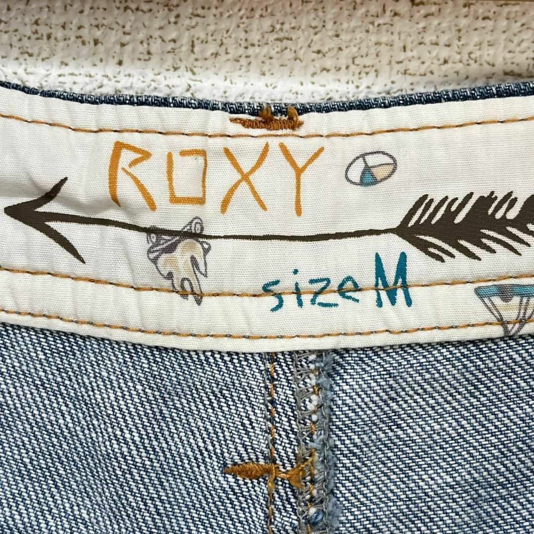 Roxy(ロキシー)のおしゃれな柄ポケット✨ ROXY ロキシー ショートパンツ レディース デニム レディースのパンツ(ショートパンツ)の商品写真