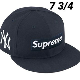 シュプリーム(Supreme)のMLB Teams Box Logo New Era Navy-New York(キャップ)