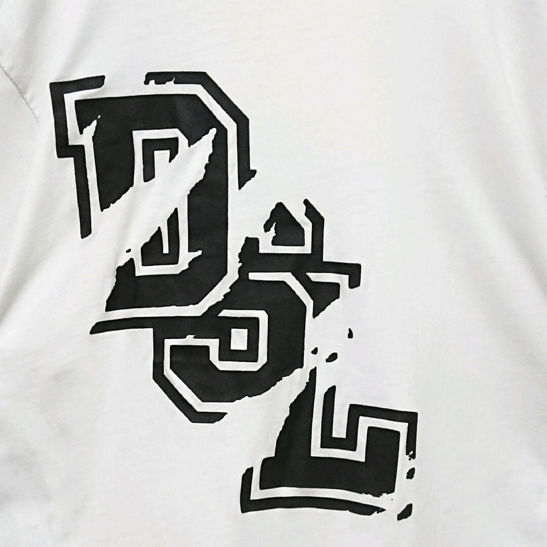 DIESEL(ディーゼル)の人気モデル ディーゼル 両面 ロゴ ホワイト オーバーサイズ 半袖 Tシャツ メンズのトップス(Tシャツ/カットソー(半袖/袖なし))の商品写真
