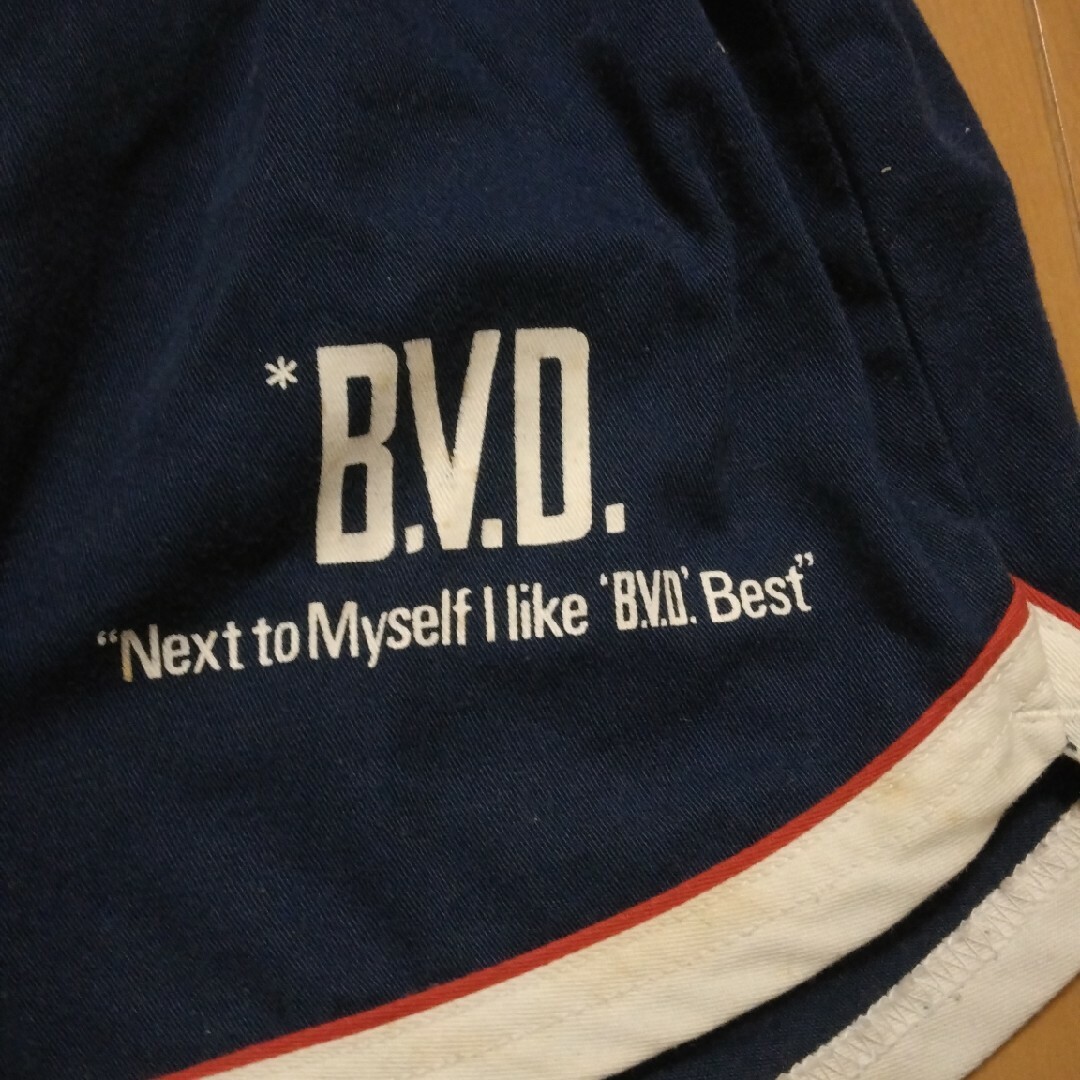 B.V.D(ビーブイディー)のB.V.Dスポーツ用ショートパンツ　Mサイズ　昭和レトロ メンズのパンツ(ショートパンツ)の商品写真