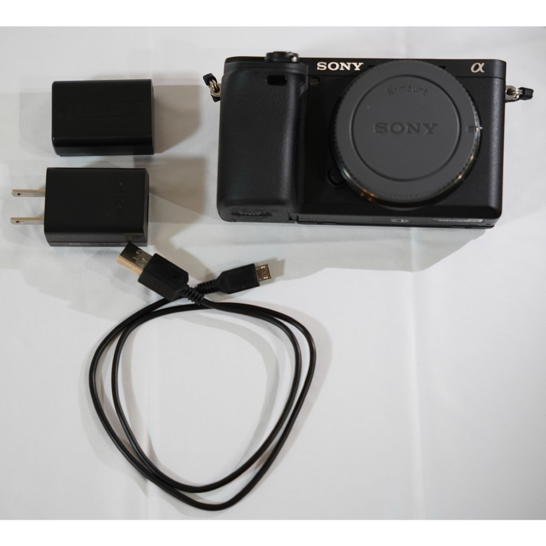 SONY(ソニー)のM.K fam様専用　SONY  α6400 E 35mm F1.8 OSS スマホ/家電/カメラのカメラ(ミラーレス一眼)の商品写真