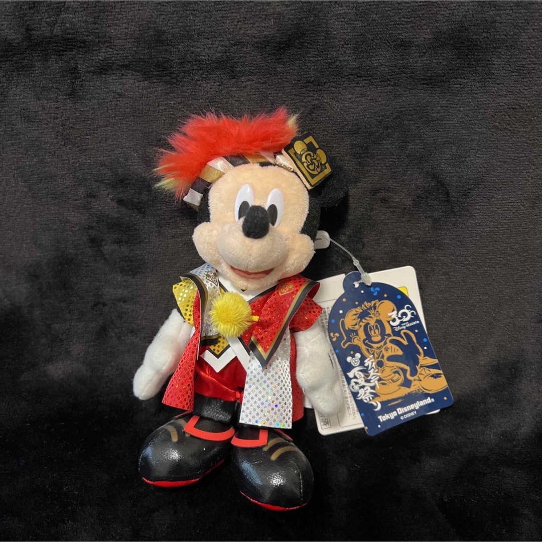 Disney(ディズニー)の新品 ディズニー 2013 30周年 夏祭り ミッキー ぬいば タグ付き TDL キッズ/ベビー/マタニティのおもちゃ(ぬいぐるみ/人形)の商品写真