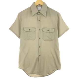 古着 70年代 ビッグマック BIG MAC 半袖 ワークシャツ メンズM ヴィンテージ /eaa444085(シャツ)