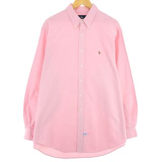 ラルフローレン(Ralph Lauren)の古着 ラルフローレン Ralph Lauren 長袖 ボタンダウンシャツ メンズXL /eaa445803(シャツ)