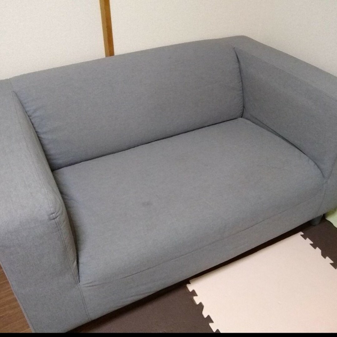IKEA(イケア)のクリッパン　イケア　2人掛けソファー インテリア/住まい/日用品のソファ/ソファベッド(二人掛けソファ)の商品写真