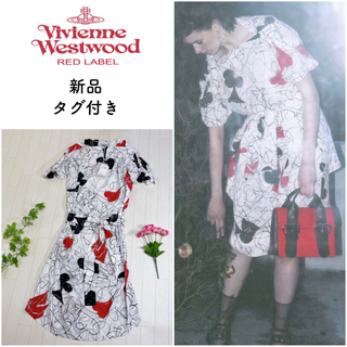 Vivienne Westwood - 【新品タグ付き】Vivienne Westwood トランプ柄ワンピース