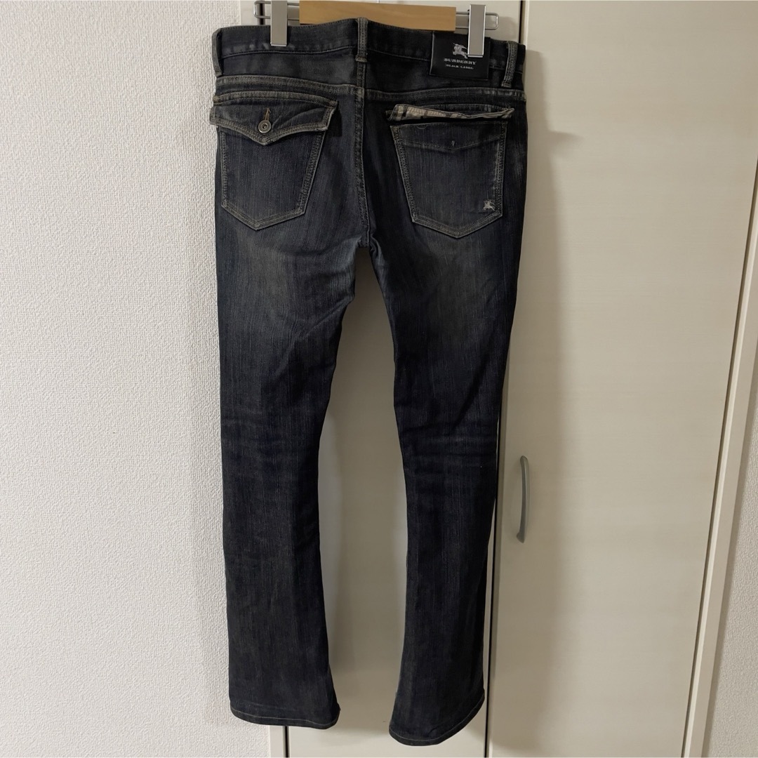 BURBERRY BLUE LABEL(バーバリーブルーレーベル)のBURBERRY BLACK LABEL BMS04-706-28無地サイズ76 メンズのパンツ(デニム/ジーンズ)の商品写真