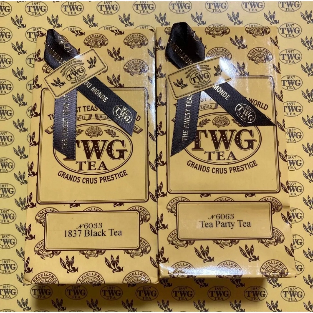 【TWG】1837ブラックティーとティーパーティーのセット 食品/飲料/酒の飲料(茶)の商品写真