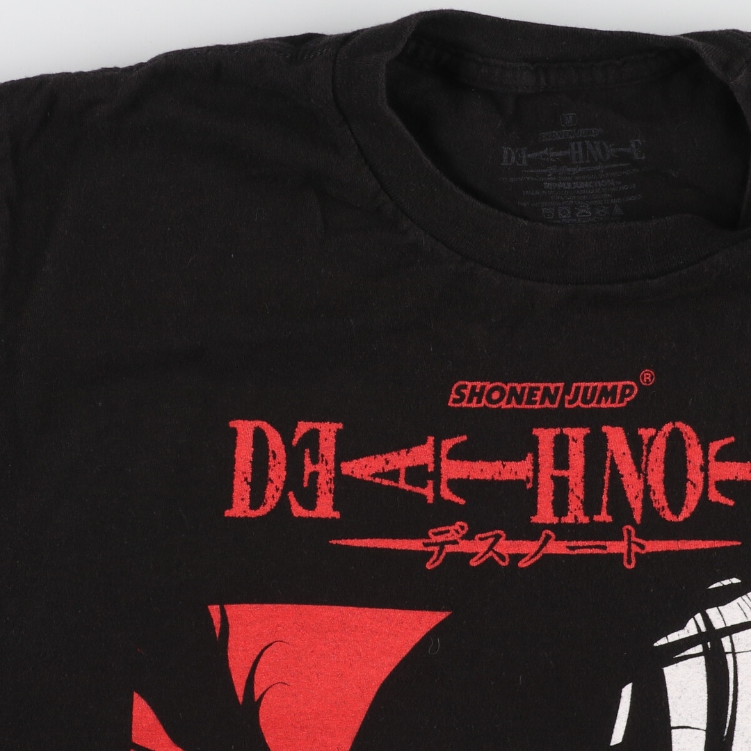 古着 DEATH NOTE デスノート キャラクタープリントTシャツ メンズM /eaa431677 メンズのトップス(Tシャツ/カットソー(半袖/袖なし))の商品写真