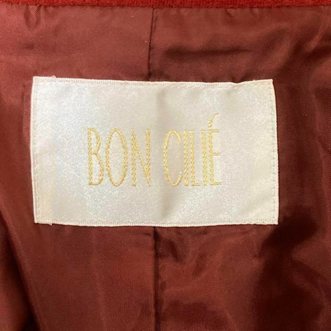 高級感✨️　BON Boncilie ボンシリエ　レディース スエード アウター レディースのジャケット/アウター(ピーコート)の商品写真