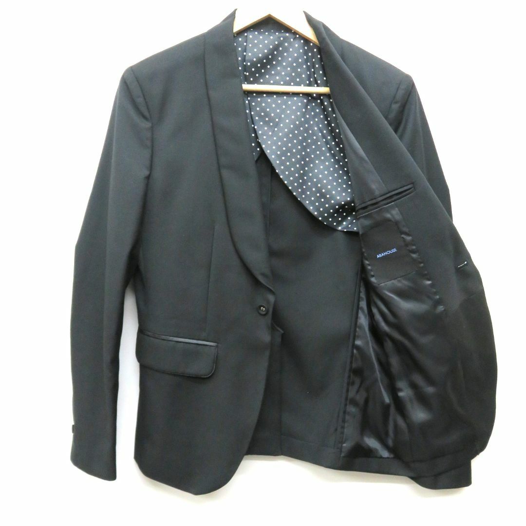 アバハウス セットアップ　スリーピース　メンズ　ブラック　サイズ 2 (M相当） メンズのスーツ(セットアップ)の商品写真
