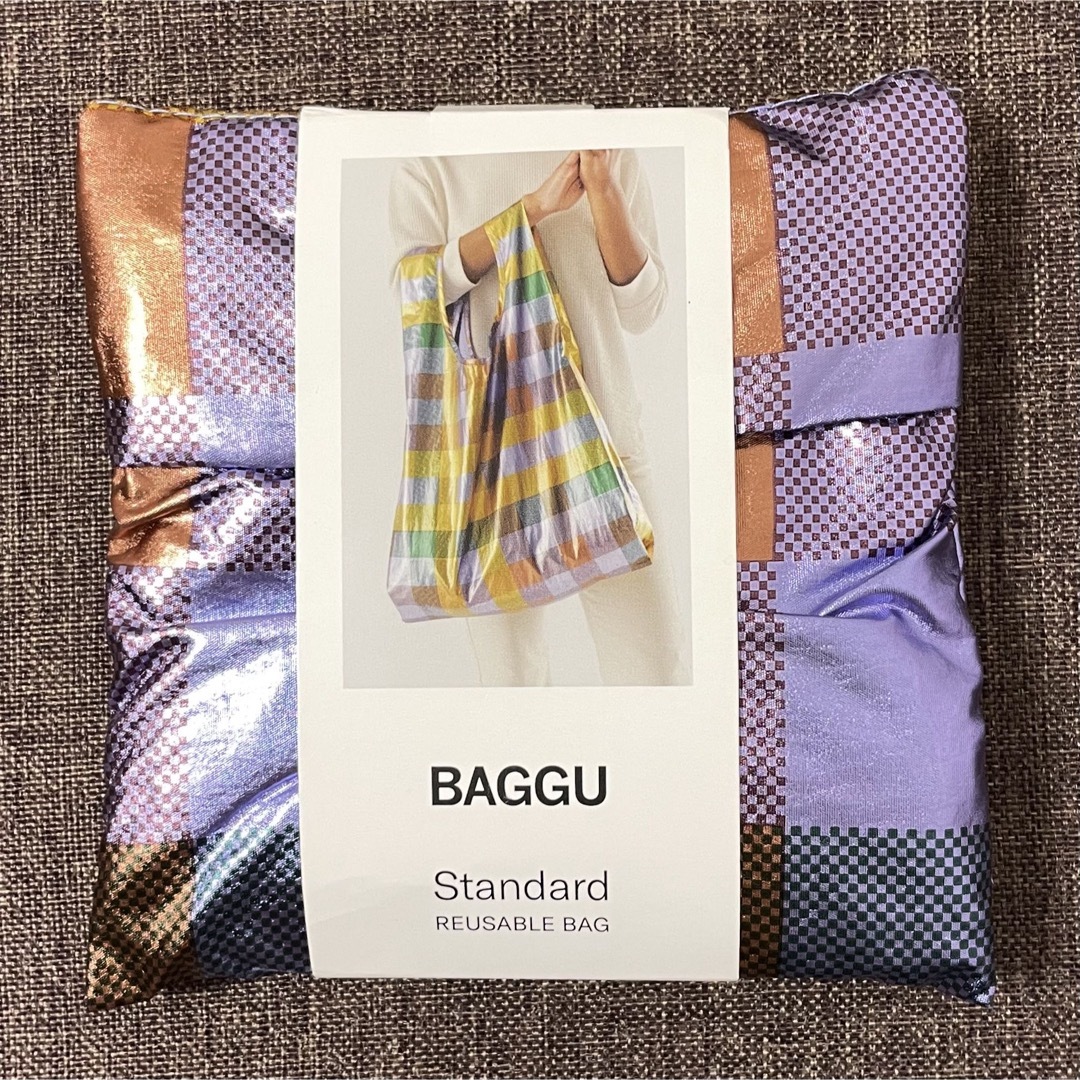 BAGGU(バグゥ)のBAGGU バグー STANDARD BAGGU メタリック エコバッグ レディースのバッグ(エコバッグ)の商品写真