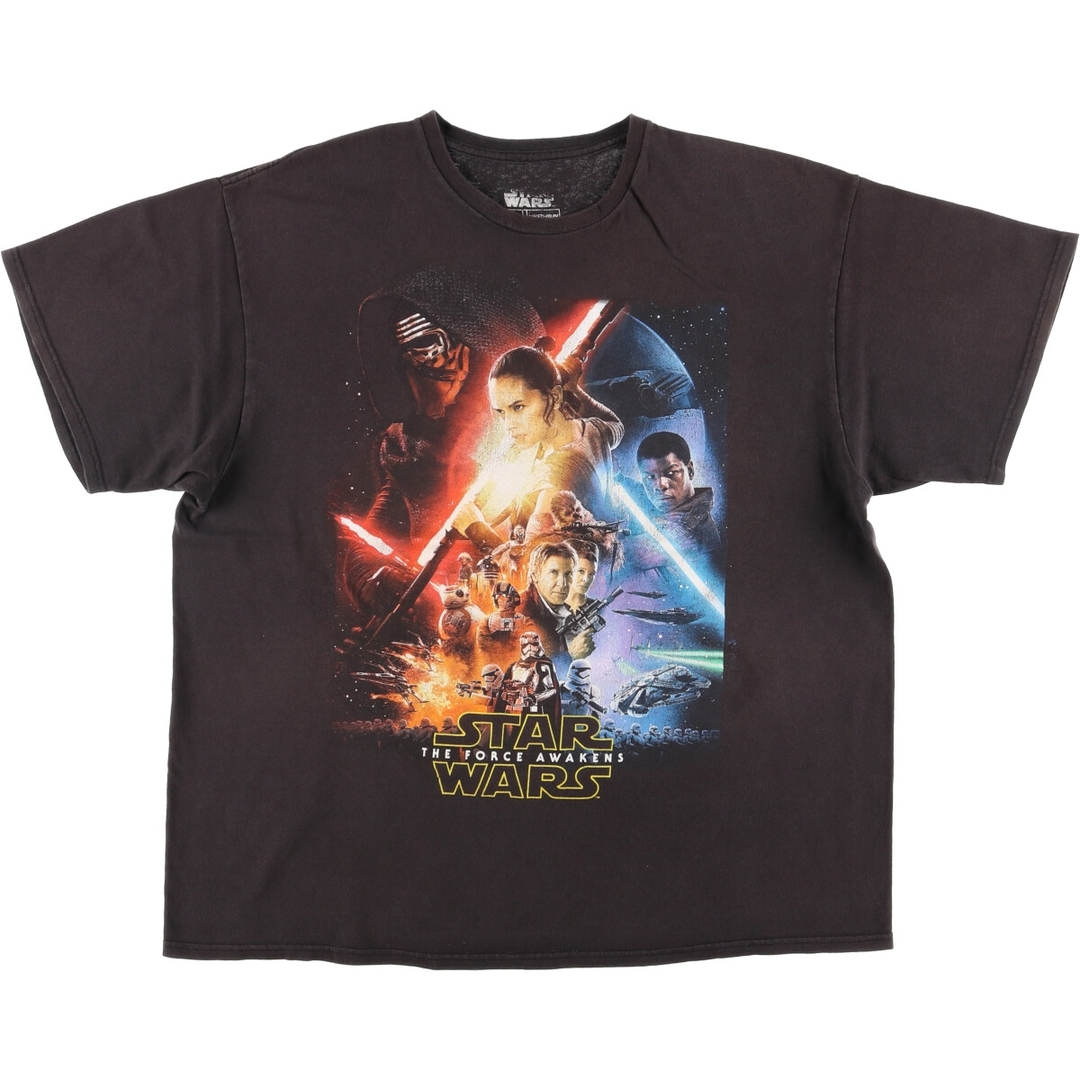 古着 STAR WARS スターウォーズ 映画 ムービーTシャツ メンズXL /eaa445849 メンズのトップス(Tシャツ/カットソー(半袖/袖なし))の商品写真