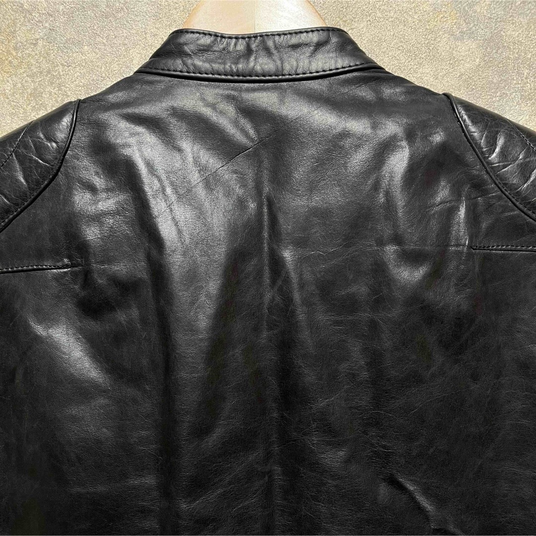 Pledge - Pledge プレッジ レザーベスト ライダースベストの通販 Pledge - Pledge プレッジ レザーベスト ライダースベストの通販
