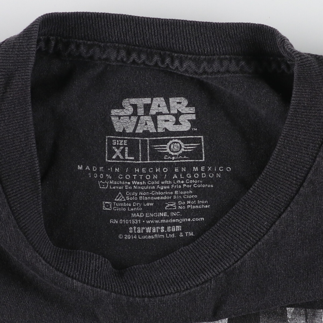 古着 STAR WARS スターウォーズ 映画 ムービーTシャツ メンズXL /eaa445897 メンズのトップス(Tシャツ/カットソー(半袖/袖なし))の商品写真