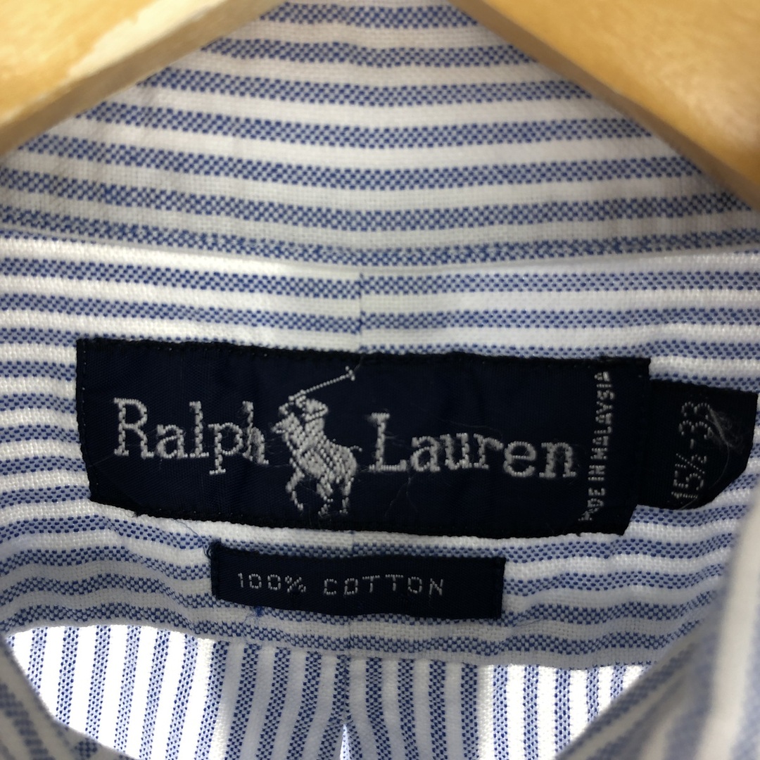 Ralph Lauren(ラルフローレン)の古着 ラルフローレン Ralph Lauren 長袖 ボタンダウンストライプシャツ メンズM /eaa446284 メンズのトップス(シャツ)の商品写真