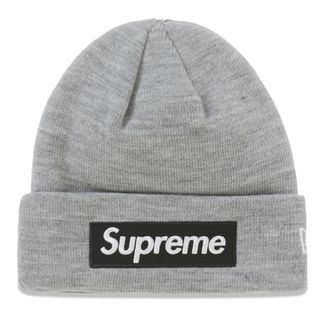 シュプリーム(Supreme)のSupreme New Era Box Logo Beanie " Grey"(ニット帽/ビーニー)