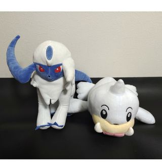 ポケモン - ポケットモンスター もふぐっと ぬいぐるみ white アブソル パウワウ