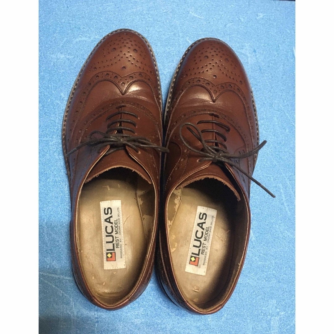 LUCAS　REST  MODEL/紳士靴/ビンテージ/高級品　中古品/25.5 メンズの靴/シューズ(ドレス/ビジネス)の商品写真