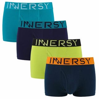 [INNERSY] ボクサーパンツ メンズ 下着 前開き 綿 パンツ 男性用 ロ(その他)