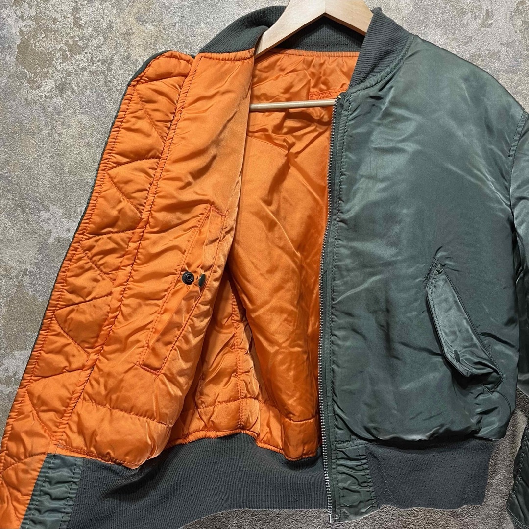 ALPHA INDUSTRIES - USA製 ALPHA INDUSTRIES フライトジャケット ALPHA INDUSTRIES - USA製 ALPHA INDUSTRIES フライトジャケット
