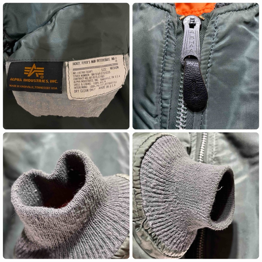 ALPHA INDUSTRIES - USA製 ALPHA INDUSTRIES フライトジャケット ALPHA INDUSTRIES - USA製 ALPHA INDUSTRIES フライトジャケット