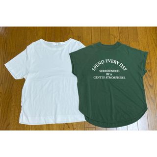 シマムラ(しまむら)のしまむら　LOGOS DAYS ロゴスデイズ 晴れ色 Tシャツ XL 2枚(Tシャツ(半袖/袖なし))