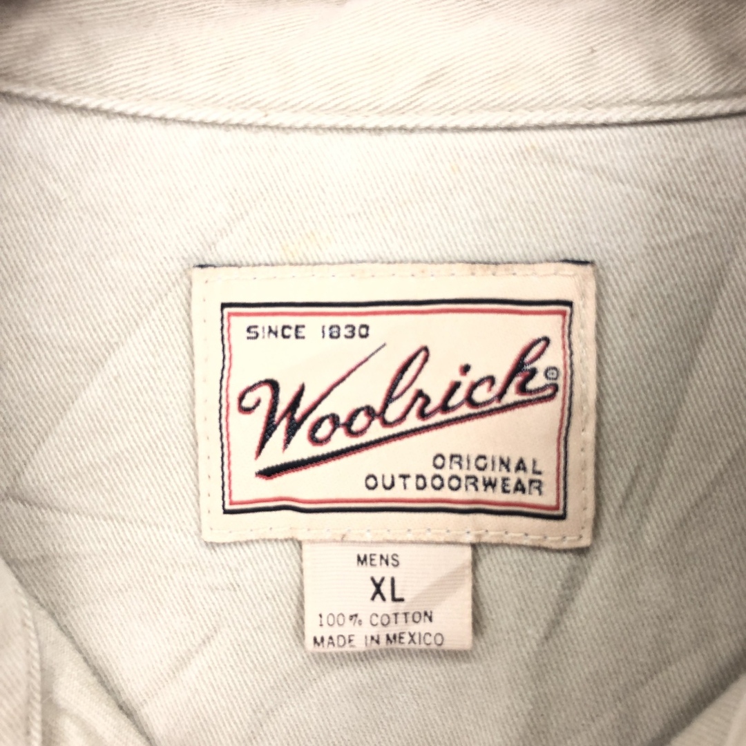 WOOLRICH(ウールリッチ)の古着 00年代 ウールリッチ WOOLRICH 長袖 コットンシャツ メンズXL /eaa445457 メンズのトップス(シャツ)の商品写真